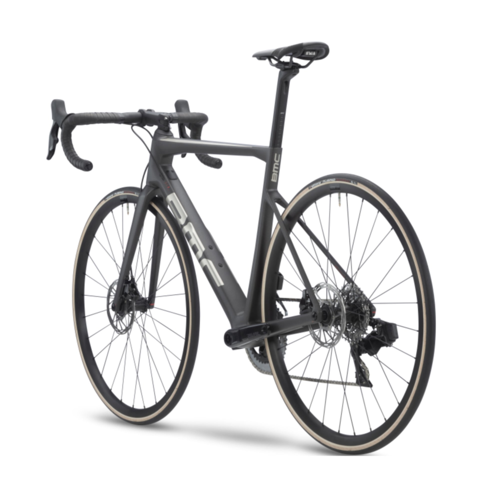 BMC Teammachine SLR Four Road Race Bike Anthracite/Brushed Alloy/Red