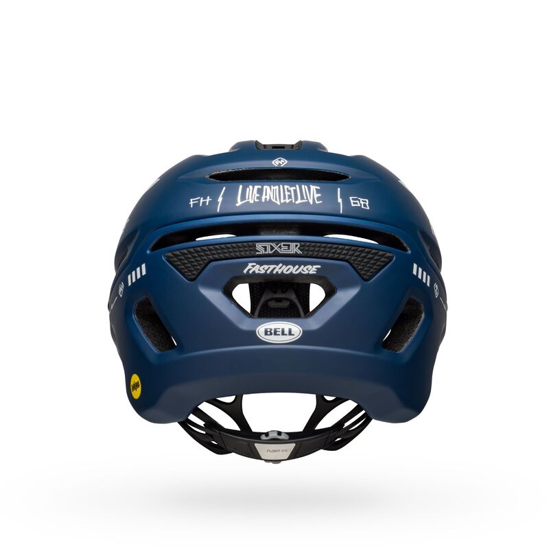 Bell Helmet Sixer MIPS Fasthouse Blue/White