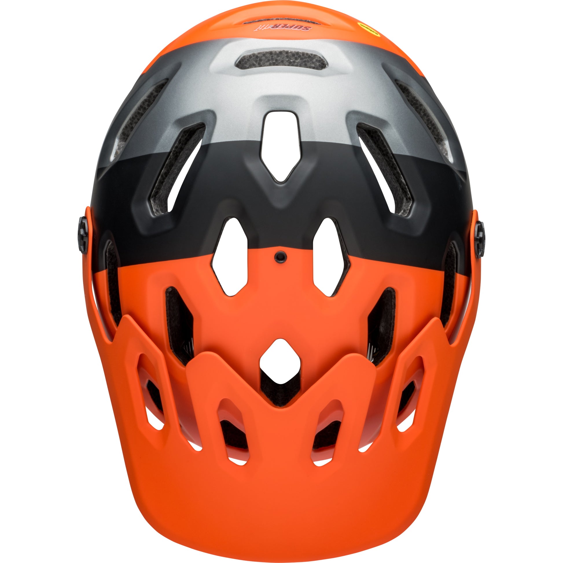 Bell Super 3R MIPS Helmet Orange/Black