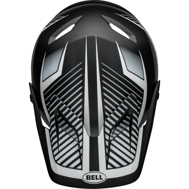 Bell Helmet Transfer Matte Black/White