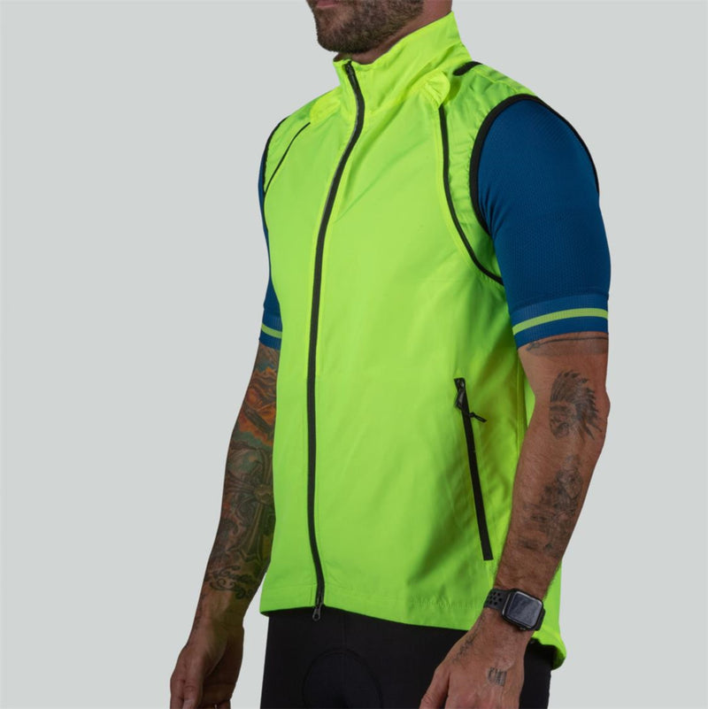 Bellwether Men's Velocity Convertible Jacket Hi-Vis