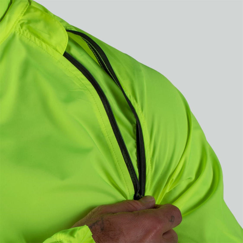 Bellwether Men's Velocity Convertible Jacket Hi-Vis