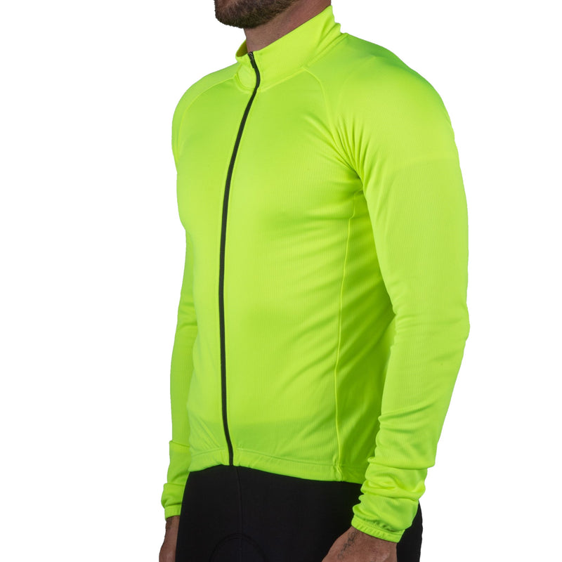 Bellwether Men’s Draft Thermal Long Sleeve Jersey H-Vis