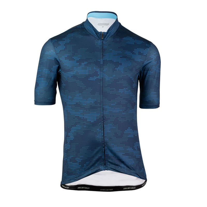 Bellwether Men’s Revel Short Sleeve Jersey Slate Blue