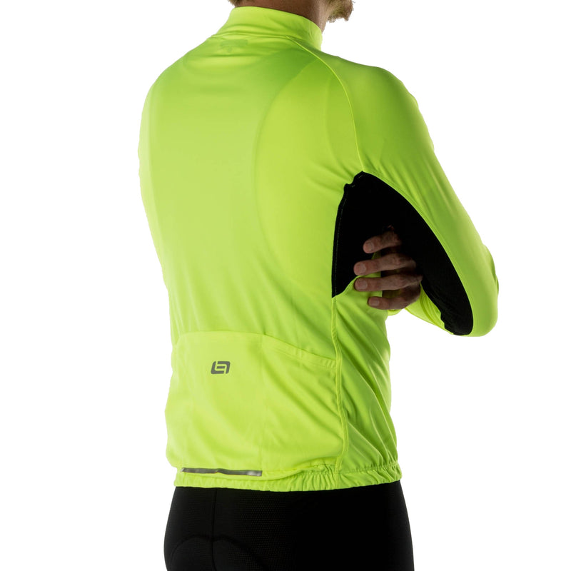 Bellwether Men’s Sol-Air UPF Long Sleeve Summer Jersey Hi Vis