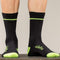 Bellwether Optime Socks Black/Hi Vis