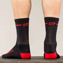 Bellwether Optime Socks Black/Ferrari