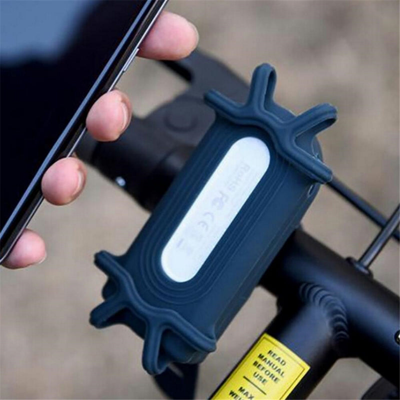 Bike Bone Power Smartphone Holder H/Bar Mount Dk Blue