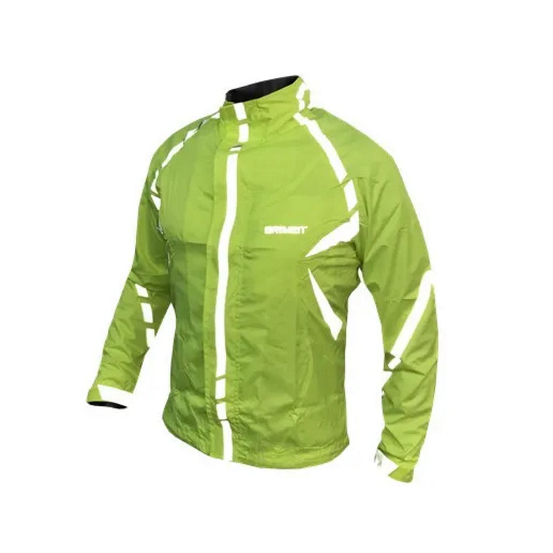 Brave Jacket Commuter 100% Waterproof Fluro Lime