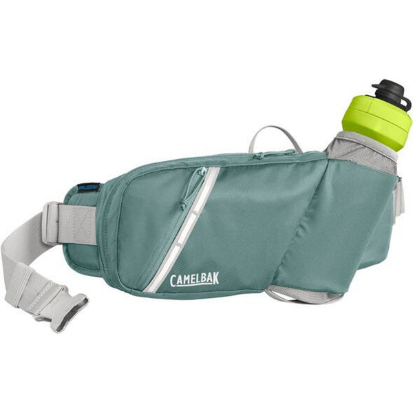 Camelbak Podium Flow Belt Mineral Blue/Silver with 620ml Podium Dirt Bottle