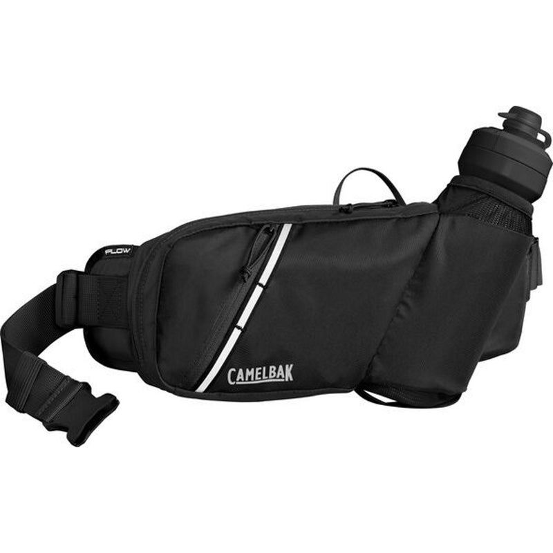 Camelbak Podium Flow Belt Black with 620ml Podium Dirt Bottle