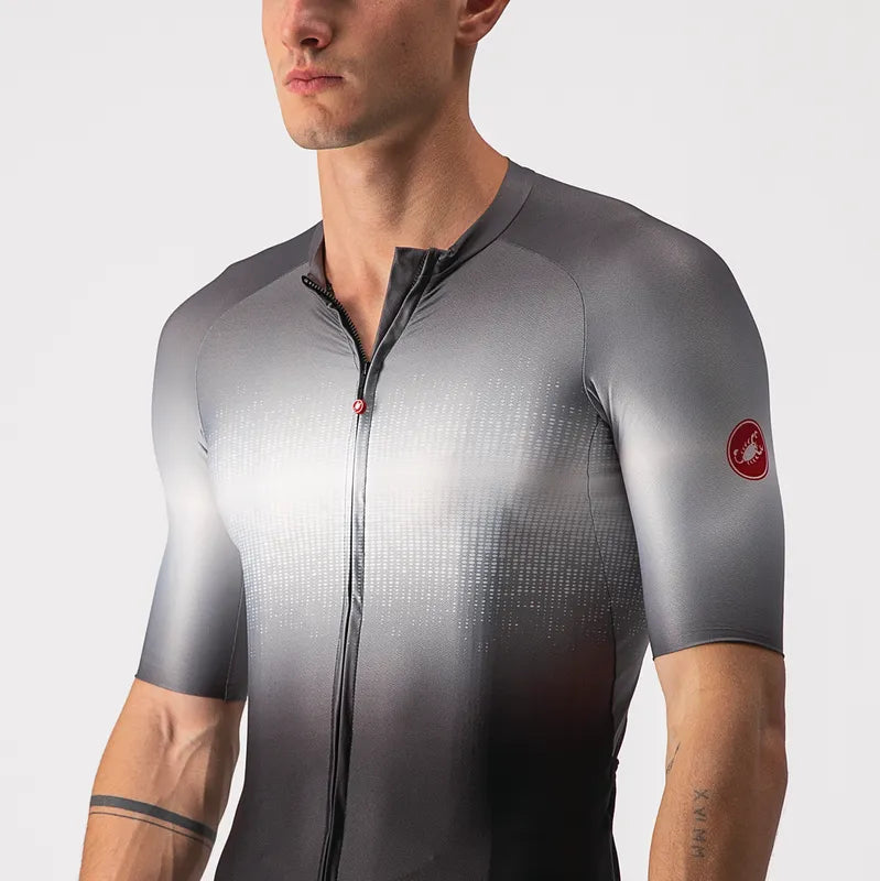 Castelli Racing Castelli Jersey Aero Race 6.0 Light Black/Dark Gray – 99bikes.co.nz