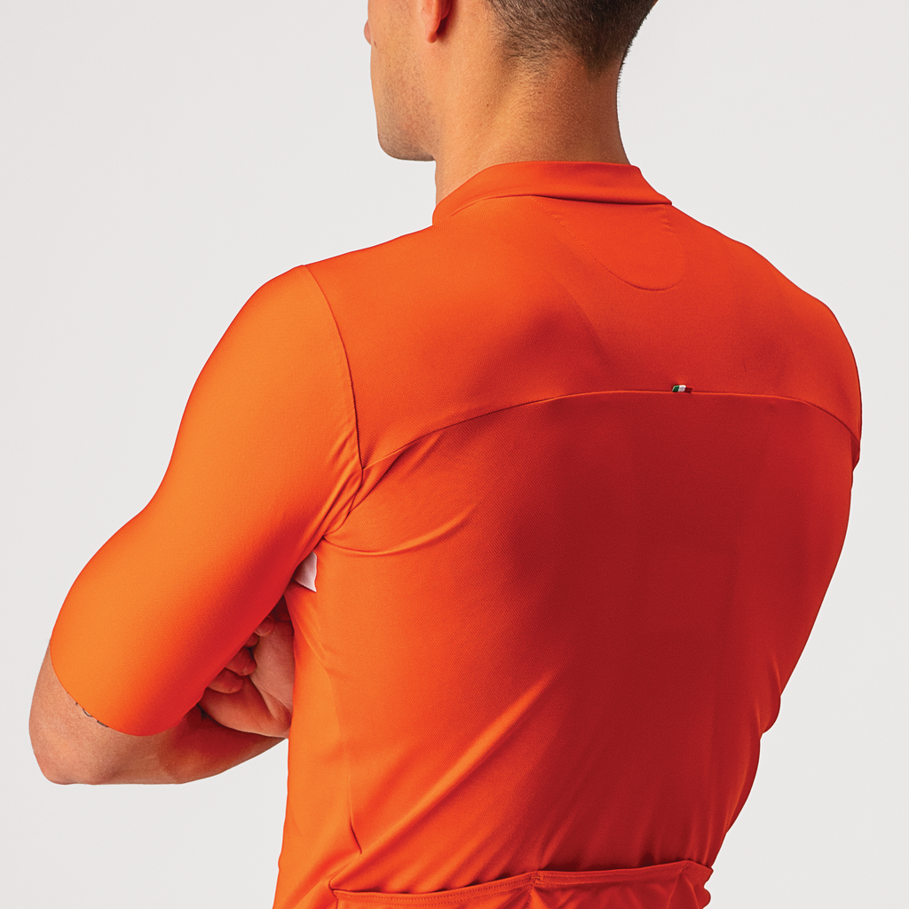 Castelli Jersey Prologo 7 Fiery Red/Light Black-Ivory