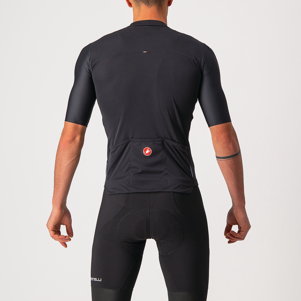 Castelli Jersey Prologo 7 Fiery Red/Light Black-Ivory