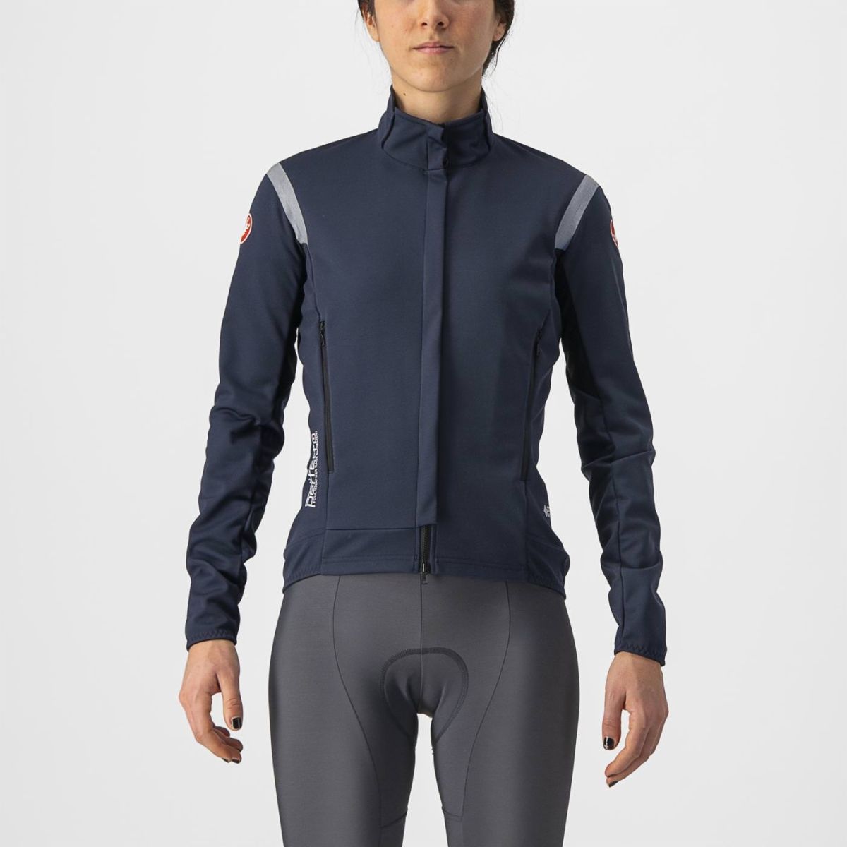 Castelli Women's Jacket Perfetto RoS 2 Saville Blue/Silver Reflex ...