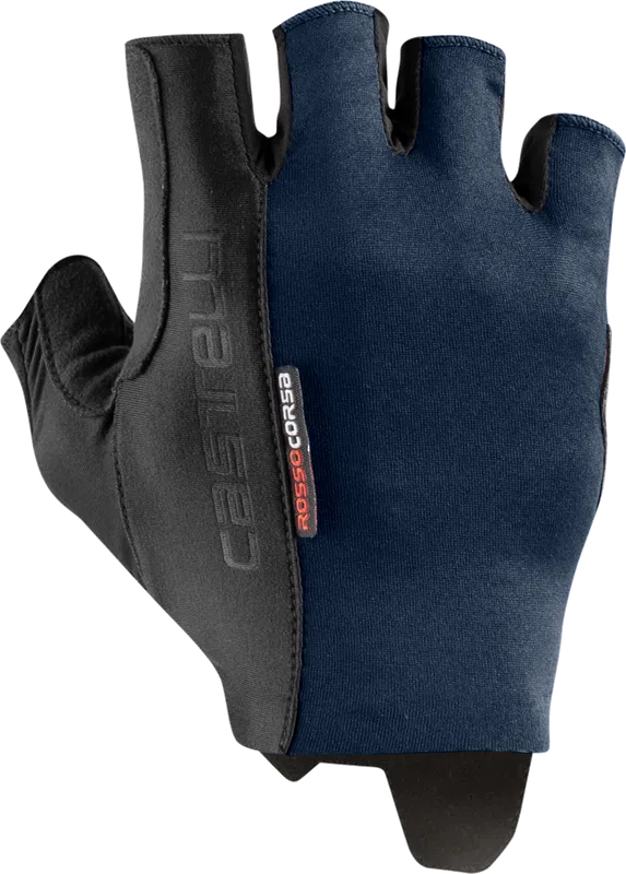 Castelli Glove Rosso Corsa Espresso Savile Blue