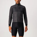 Castelli Jacket Unlimited Puffy Dark Gray/Black-Brilliant Orange