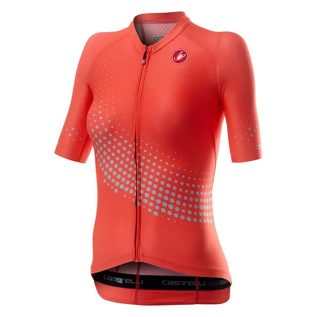 Castelli Jersey Aero Pro Womens Brillant Pink