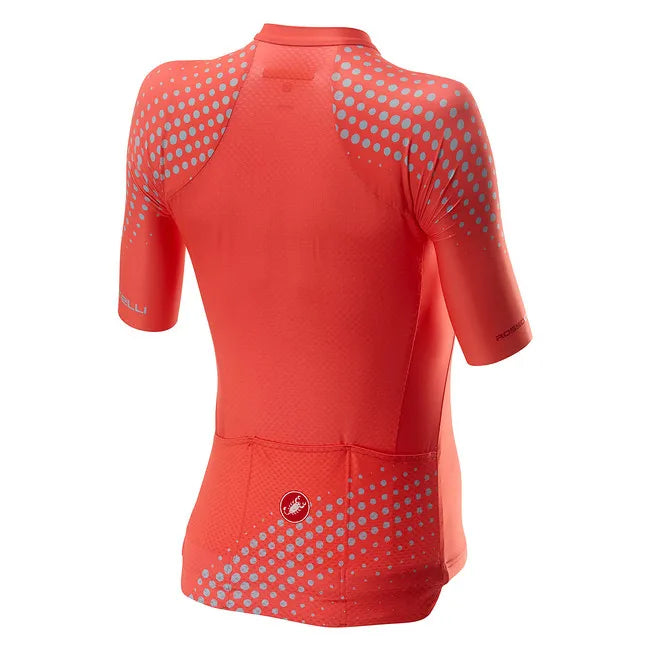 Castelli Jersey Aero Pro Womens Brillant Pink