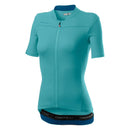 Castelli Jersey Anima 3 Womens Celeste/Marine Blue