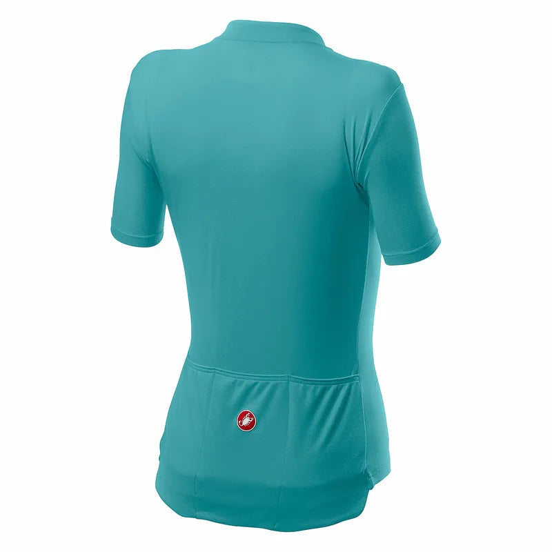 Castelli Jersey Anima 3 Womens Celeste/Marine Blue