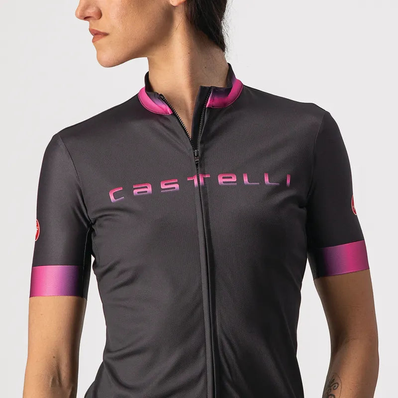 Castelli Jersey Gradient Women's Light Black