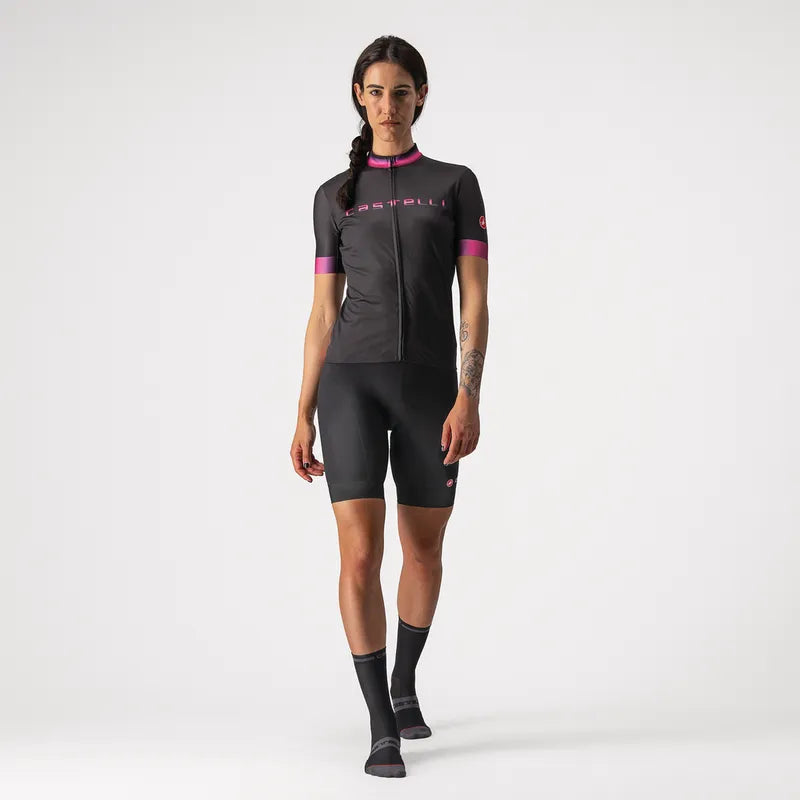 Castelli Jersey Gradient Women's Light Black