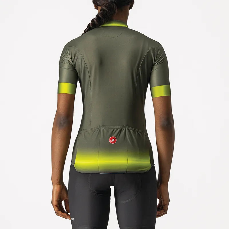 Castelli Jersey Gradient Women's Military Green