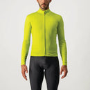 Castelli Jersey Pro Thermal Mid Long Sleeve Chartreuse