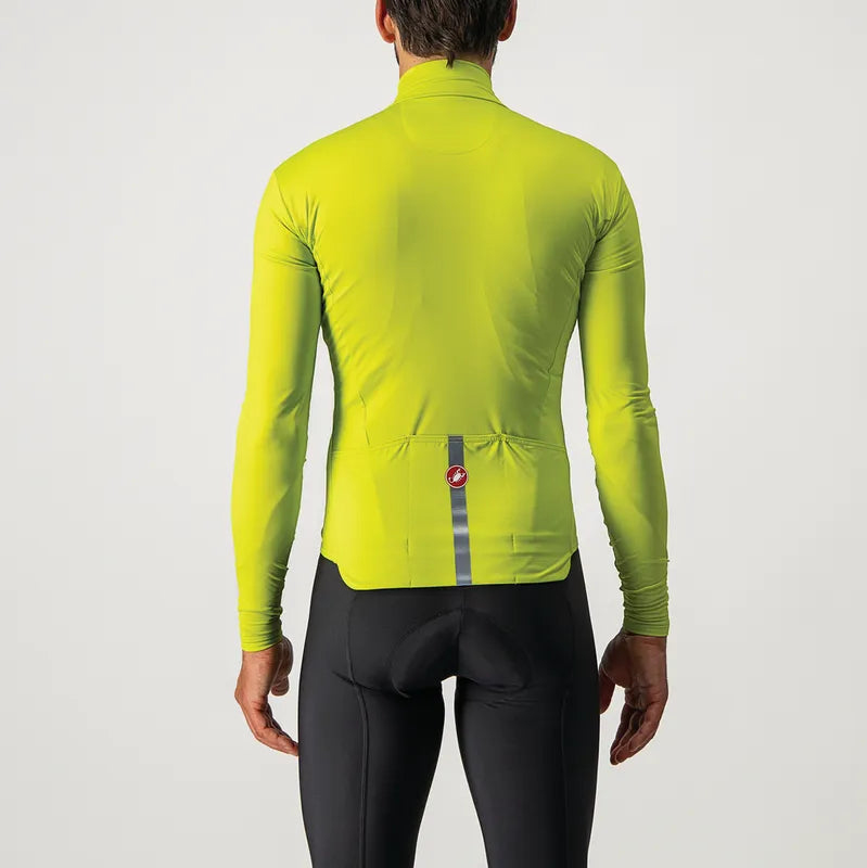 Castelli Jersey Pro Thermal Mid Long Sleeve Chartreuse