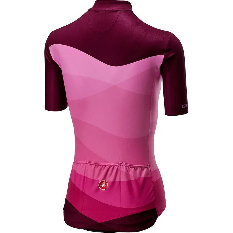 Castelli Jersey Tabularasa Womens Onda/Cyclamen