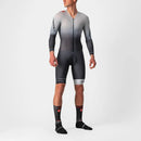 Castelli Speedsuit Body Paint 4.X Silver Gray Black