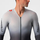 Castelli Speedsuit Body Paint 4.X Silver Gray Black