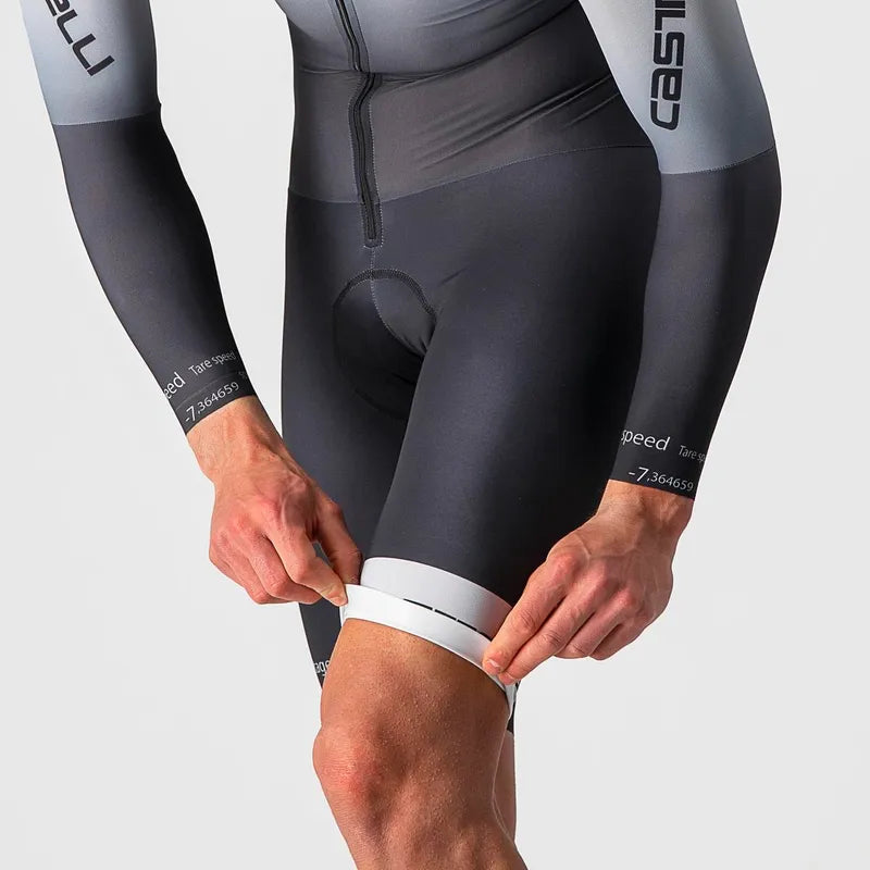 Castelli Speedsuit Body Paint 4.X Silver Gray Black