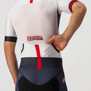 Castelli TRI Suit Free Sanremo 2 Suit Short Sleeve White / Black