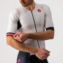 Castelli TRI Suit Free Sanremo 2 Suit Short Sleeve White / Black