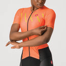 Castelli TRI Suit Free Sanremo 2 Women's Suit Short Sleeve Coral Flash