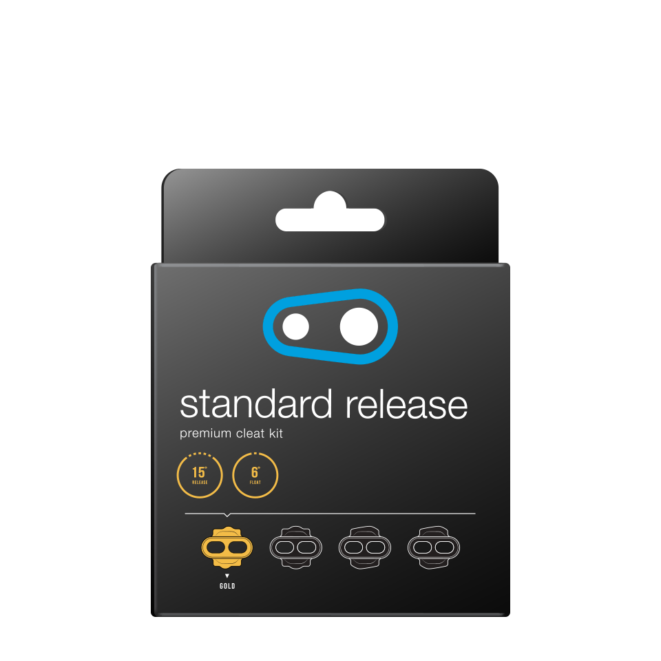 Crankbrothers Cleat MTB Standard Release 15deg release 0deg float Silver