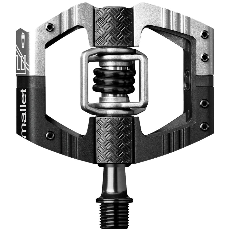 Crankbrothers Pedal Mallet Enduro Long Spindle 25th Anniversary Ltd Edition Polished Silver
