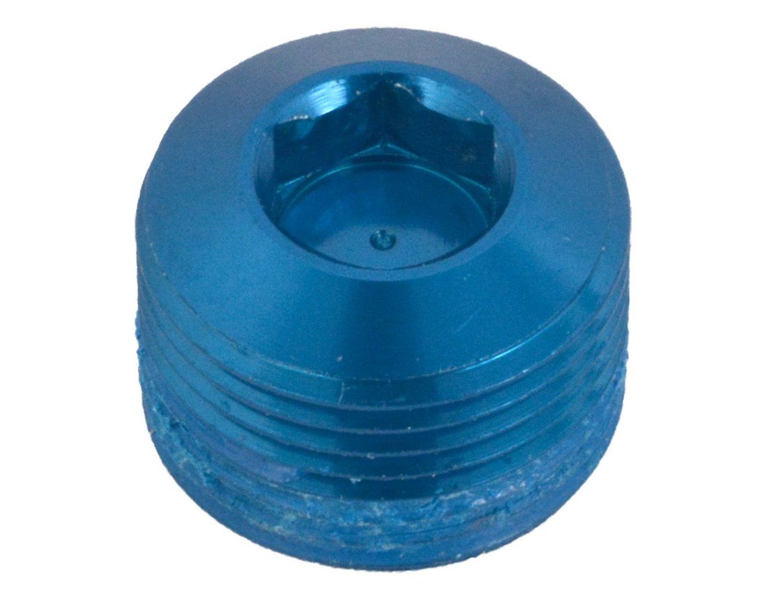 Crankbrothers Pedal Part 13140 CBR End Cap Alu Blue Next Gen