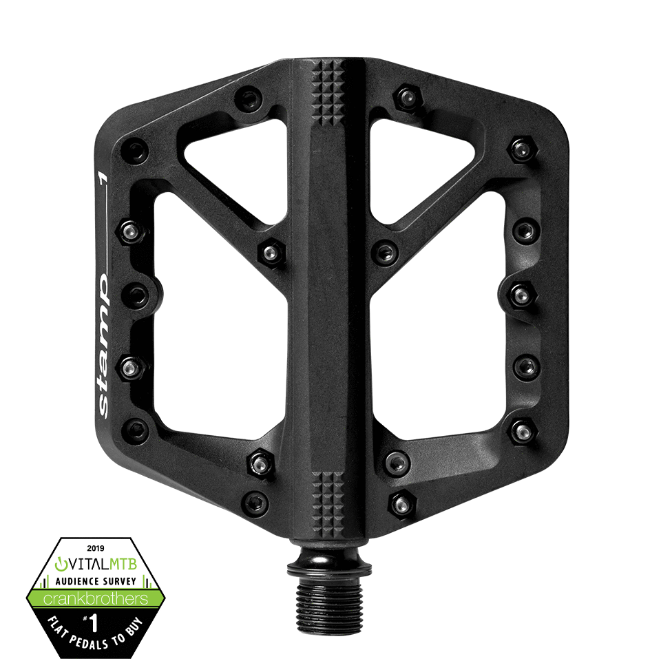 Crankbrothers Pedal Stamp 1 Small Black