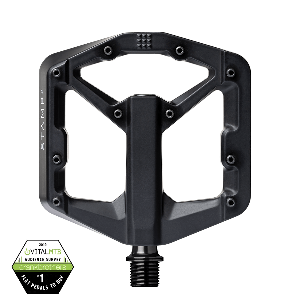 Crankbrothers Pedal Stamp 2 Small Black V2