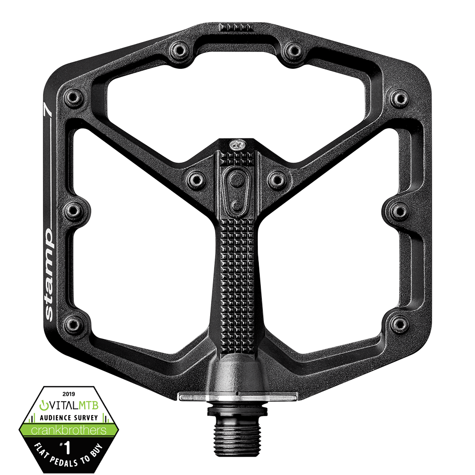 Crankbrothers Pedal Stamp 7 Large Black