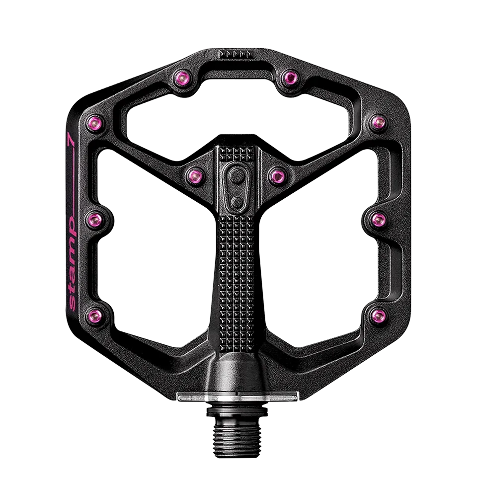 Crankbrothers Pedal Stamp 7 Small Seagrave Edition - Black/Pink