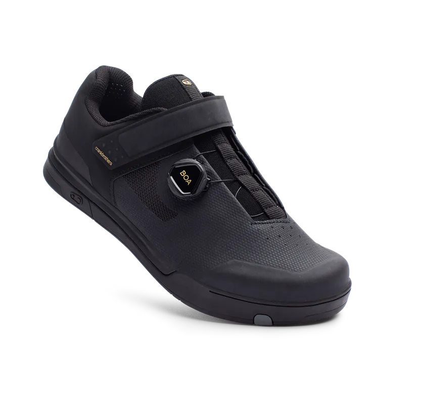 Crankbrothers Shoes Mallet Boa Black / Gold - Black outsole