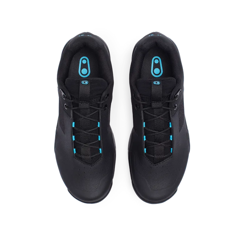 Crankbrothers Shoes Mallet E Lace Black / Blue - Black outsole