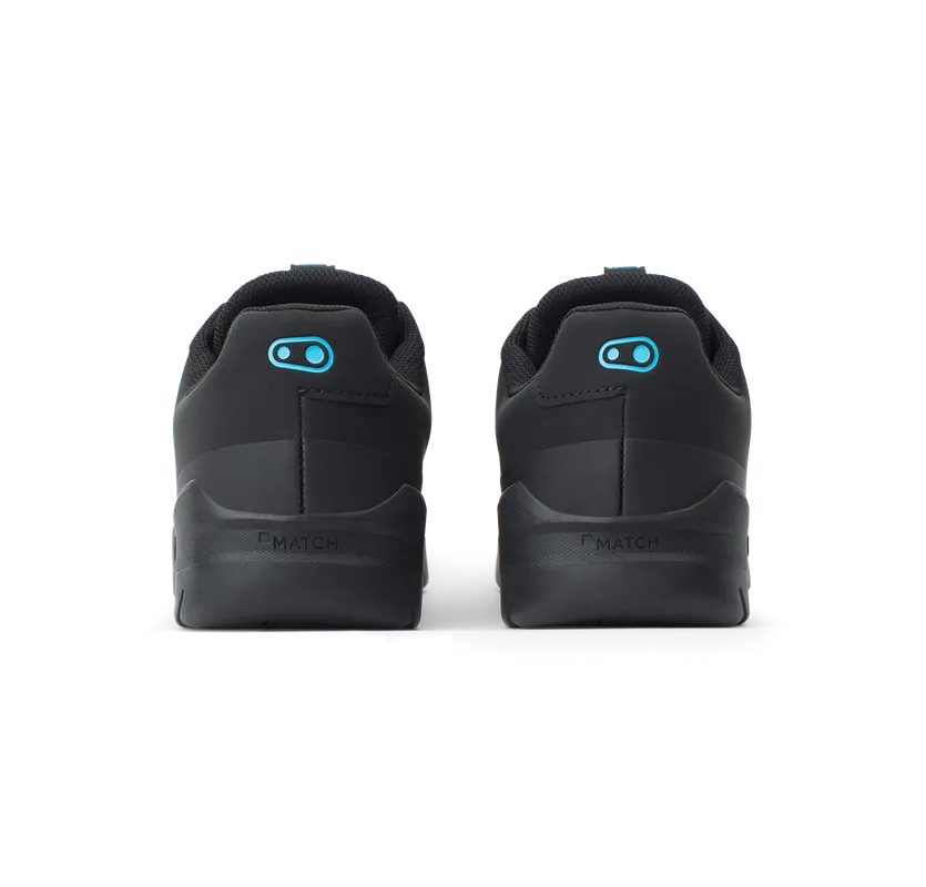 Crankbrothers Shoes Mallet E Lace Black / Blue - Black outsole