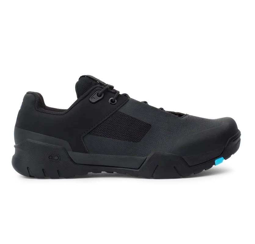 Crankbrothers Shoes Mallet E Lace Black / Blue - Black outsole