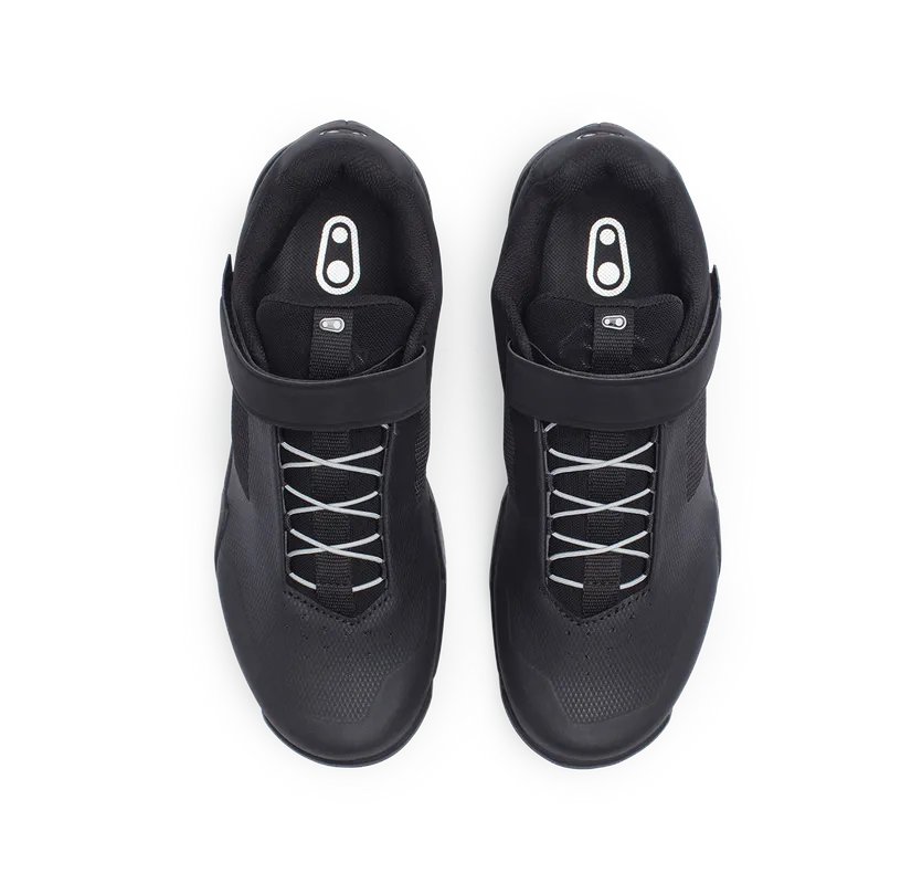 Crankbrothers Shoes Mallet E Speedlace Black / Silver - Black outsole