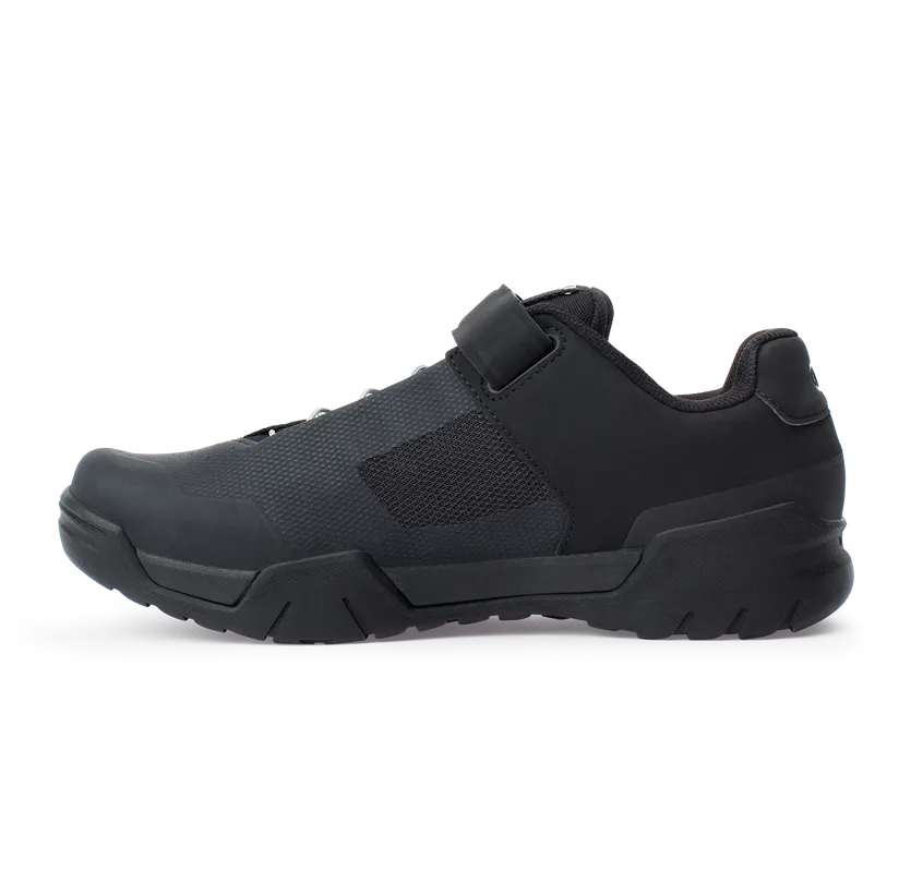 Crankbrothers Shoes Mallet E Speedlace Black / Silver - Black outsole